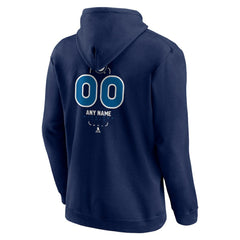 Winnipeg Jets Personalized Name & Number Midfielder Pullover Hoodie Discount