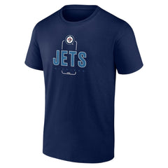 Winnipeg Jets Personalized Name & Number Midfielder T-Shirt On Sale