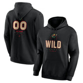 Minnesota Wild Personalized Name & Number Midfielder Pullover Hoodie For Sale