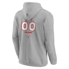 Detroit Red Wings Personalized Name & Number Midfielder Pullover Hoodie Discount