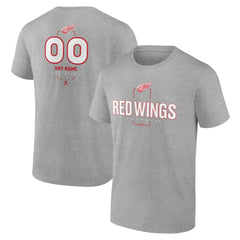 Detroit Red Wings Personalized Name & Number Midfielder T-Shirt Sale