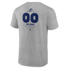 Tampa Bay Lightning Personalized Name & Number Midfielder T-Shirt On Sale