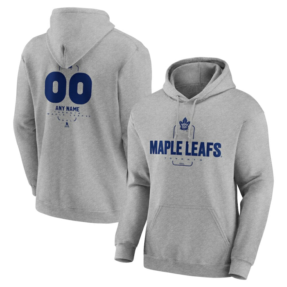 Toronto Maple Leafs Personalized Name & Number Midfielder Pullover Hoodie For Sale