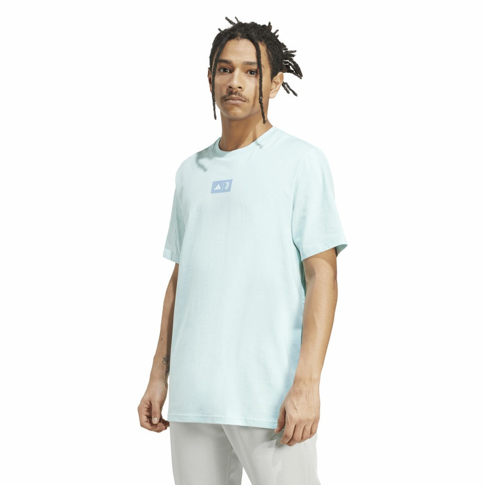 Juventus Jersey Hook T-Shirt Aqua - Adidas