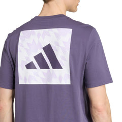 Manchester United Jersey Hook T-Shirt Purple - Adidas