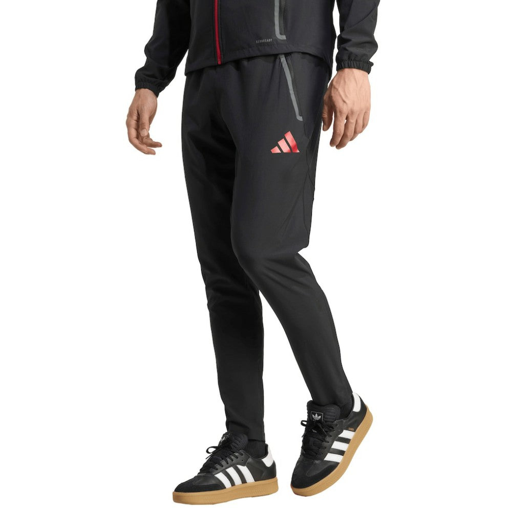 Liverpool 2025/26 Tiro Vis Tech Travel Pants Black - Adidas