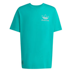 Liverpool Terrace Icons Collection Graphic T-Shirt Green - Adidas