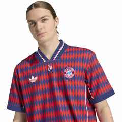 Bayern Munich Unisex Lifestyler Fashion Jersey Red - Adidas