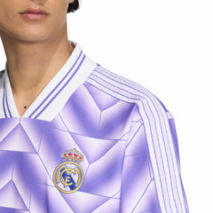 Real Madrid Unisex Lifestyler Fashion Jersey Purple - Adidas