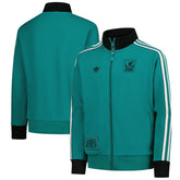 Liverpool Youth Terrace Icons Full-Zip Track Jacket Green - Adidas