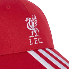 Liverpool Unisex Three-Stripe Dad Adjustable Hat Red - Adidas