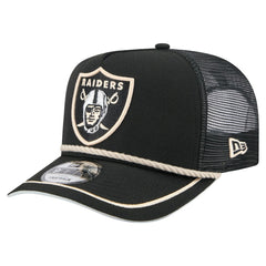 Las Vegas Raiders New Era Vintage Team Rope A-Frame Trucker 9FIFTY Snapback Hat