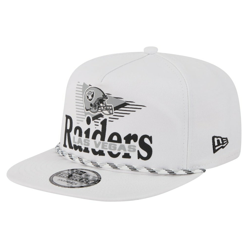 Las Vegas Raiders New Era Collide Golfer Snapback Hat