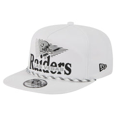 Las Vegas Raiders New Era Collide Golfer Snapback Hat