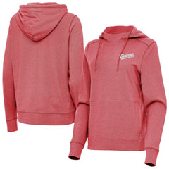 Detroit Red Wings Antigua Women's 2025 NHL Stadium Series Justice Pullover Hoodie On Sale