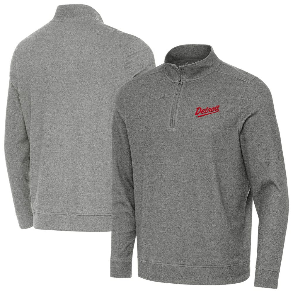 Detroit Red Wings Antigua 2025 NHL Stadium Series Subtle Quarter-Zip Top On Sale