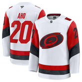 Sebastian Aho Carolina Hurricanes Fanatics Away Premium Jersey For Sale