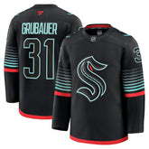 Philipp Grubauer Seattle Kraken Fanatics Alternate Premium Player Jersey Sale