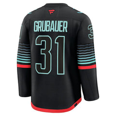 Philipp Grubauer Seattle Kraken Fanatics Alternate Premium Player Jersey Sale