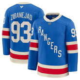 Mika Zibanejad New York Rangers Fanatics Centennial Premium Jersey For Sale