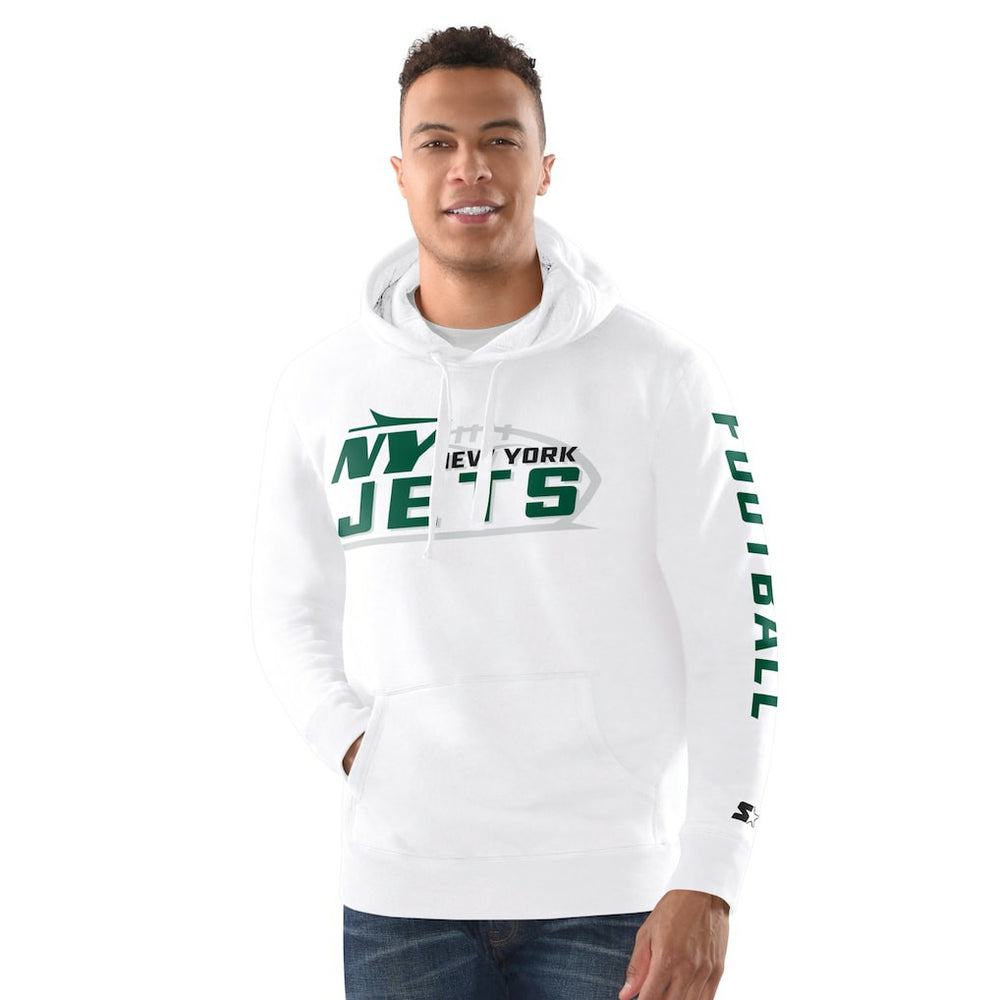 New York Jets Starter Vintage Pullover Hoodie