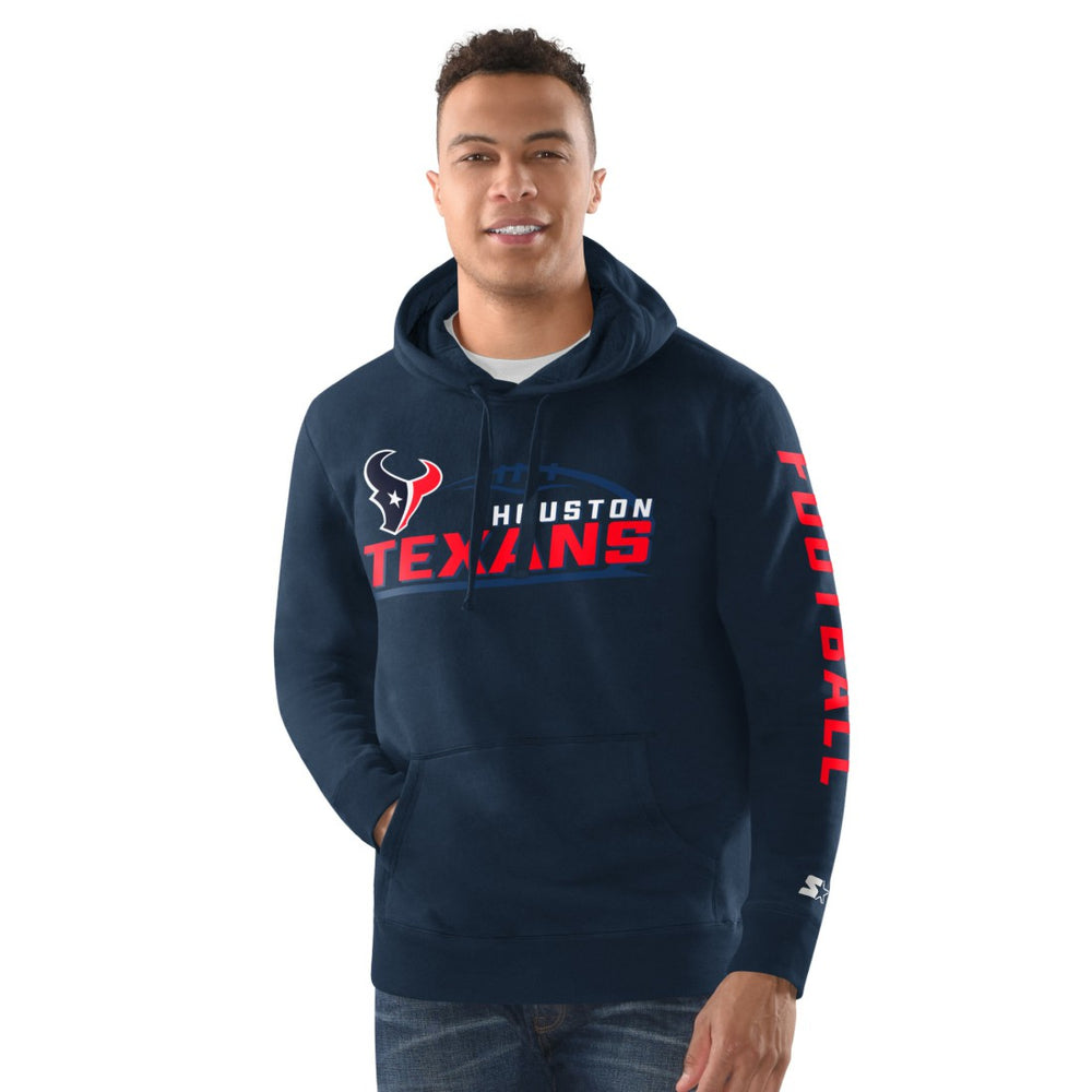 Houston Texans Starter Vintage Pullover Hoodie