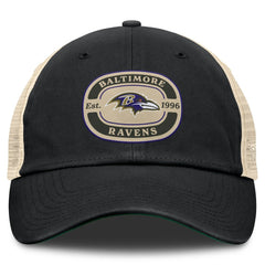 Baltimore Ravens Top of the World Team Patch Adjustable Hat