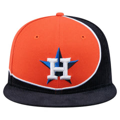 Houston Astros New Era Retro Split Corduroy Snapback Hat | MLB Online