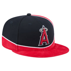 Los Angeles Angels New Era Retro Split Corduroy Snapback Hat | MLB On Sale