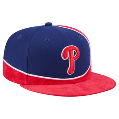 Philadelphia Phillies New Era Retro Split Corduroy Snapback Hat | MLB Outlet