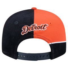 Detroit Tigers New Era Retro Split Corduroy Snapback Hat | MLB Shop