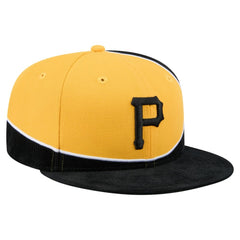 Pittsburgh Pirates New Era Retro Split Corduroy Snapback Hat | MLB For sale