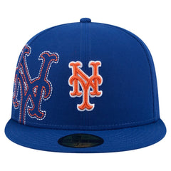 New York Mets New Era Yarn Stitch 59FIFTY Fitted Hat | MLB Online
