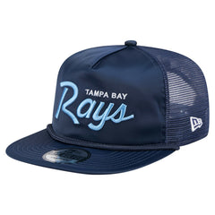 Tampa Bay Rays New Era Retro Satin Script Golfer Adjustable Hat | MLB Near me