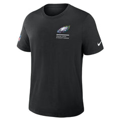 Philadelphia Eagles Nike Tall 2025 NFL Crucial Catch Tri-Blend Dri-FIT T-Shirt