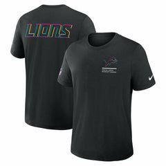 Detroit Lions Nike Tall 2025 NFL Crucial Catch Tri-Blend Dri-FIT T-Shirt