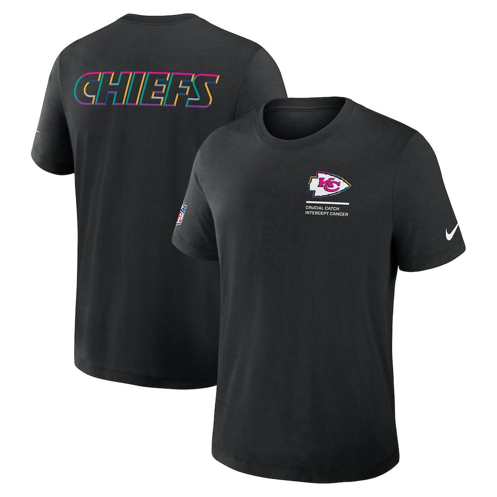 Kansas City Chiefs Nike Tall 2025 NFL Crucial Catch Tri-Blend Dri-FIT T-Shirt