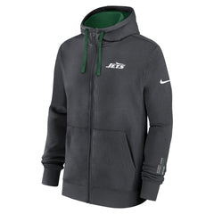 New York Jets Nike Primetime Club Full-Zip Hoodie