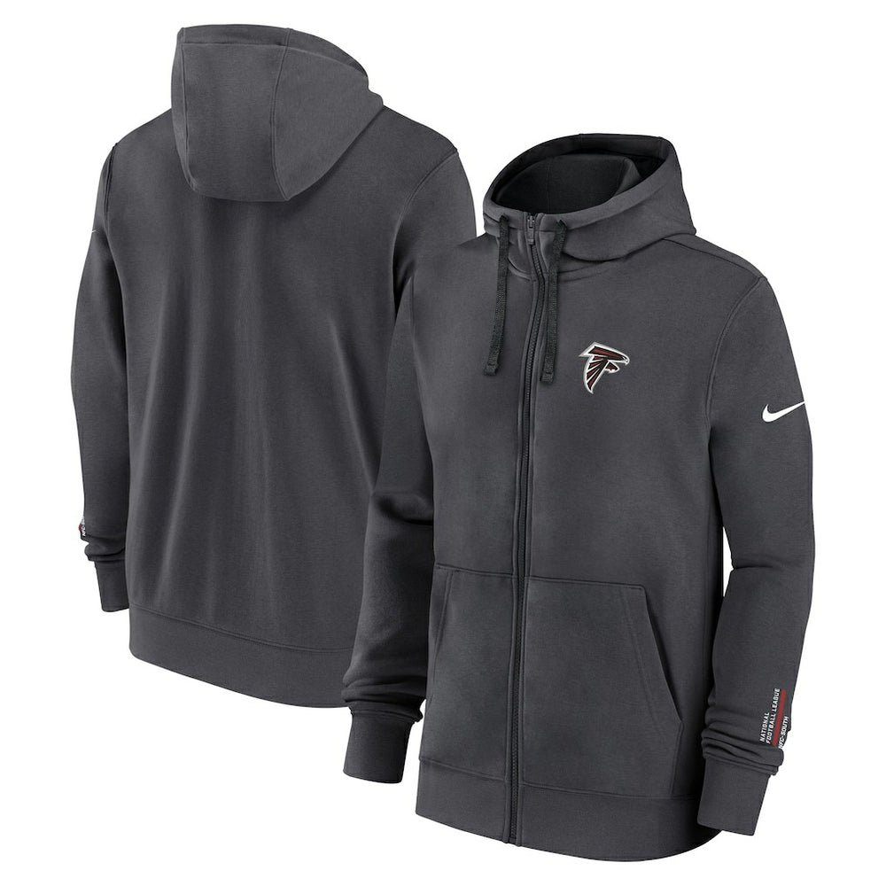 Atlanta Falcons Nike Primetime Club Full-Zip Hoodie