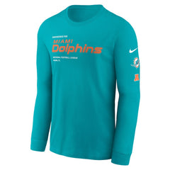 Miami Dolphins Nike Play to Win Essential Long Sleeve T-Shirt