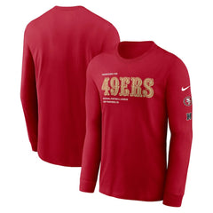 San Francisco 49ers Nike Play to Win Essential Long Sleeve T-Shirt