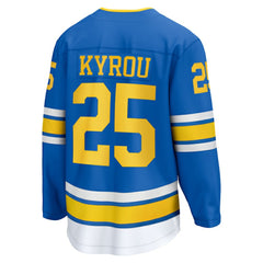 Jordan Kyrou St. Louis Blues Fanatics Home Breakaway Player Jersey For Sale