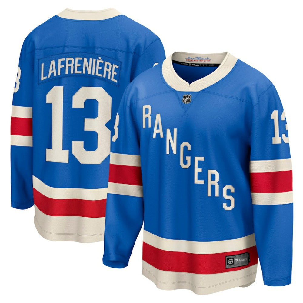 Alexis Lafreniere New York Rangers Fanatics Centennial Breakaway Jersey On Sale
