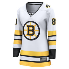 David Pastrnak Boston Bruins Fanatics Women's Away Breakaway Player Jersey Discount