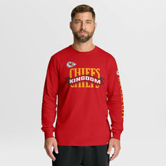 Kansas City Chiefs Fanatics Hometown Sweep Legacy Long Sleeve T-Shirt