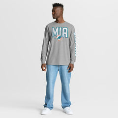 Miami Dolphins Fanatics Hometown Sweep Legacy Long Sleeve T-Shirt