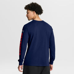 New England Patriots Fanatics Hometown Sweep Legacy Long Sleeve T-Shirt