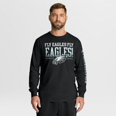 Philadelphia Eagles Fanatics Hometown Sweep Legacy Long Sleeve T-Shirt