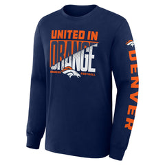 Denver Broncos Fanatics Hometown Sweep Legacy Long Sleeve T-Shirt
