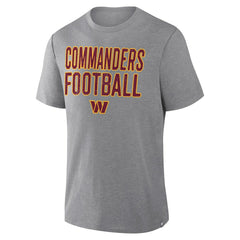 Washington Commanders Fanatics First Down Tribute Tri-Blend T-Shirt